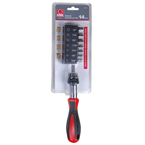 DBK 531114 Cırcır Tornavida Seti 14 Parça