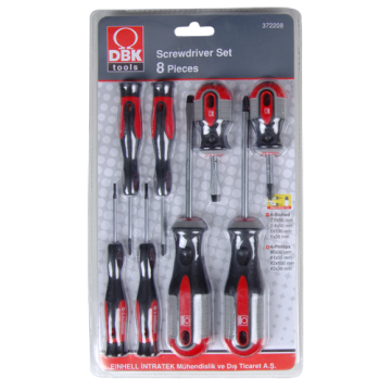 DBK 372208 Tornavida Seti 8 Parça
