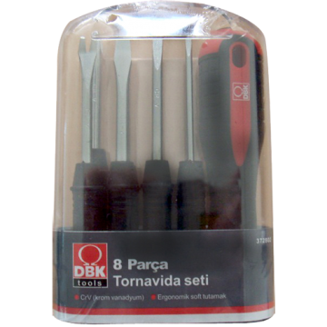 DBK 372802 Tornavida Ucu Seti 8 Parça