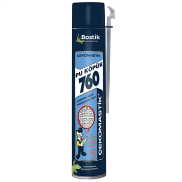 BOSTİK Çekomastik  Pu Köpük 650 Gram - 16 Adet