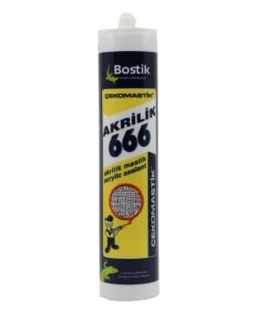 BOSTİK Çekomastik 666 Montaj Mastik 310 ml - 25 Adet
