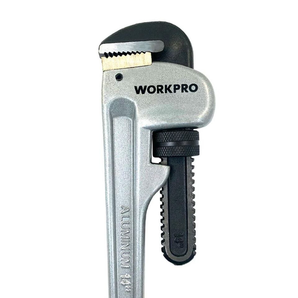 WORKPRO WP302007 350MM Alüminyum Saplı Stilson Profesyonel Boru Anahtarı