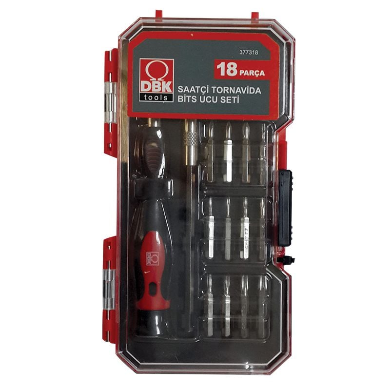 DBK 377318 Elektronikçi Tornavida Bits Ucu Seti 18 Parça