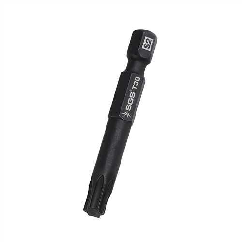 TORX UÇLU BİTS S2 T30 75mm Black-Pro Series