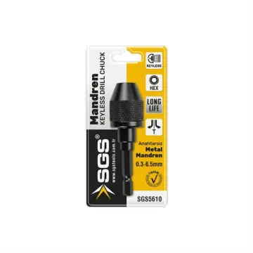 OTOMATİK 1/4'' HEX MİNİ METAL MANDREN 0.3-6.5 MM