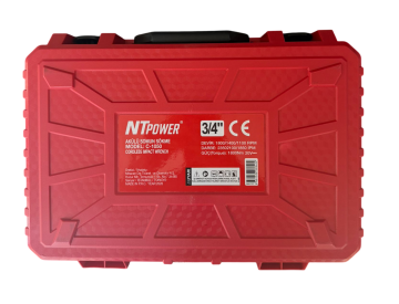 NT Power 3/4 - 20 Volt 6 Amper - Profesyonel Kömürsüz Akülü Somun Sökme 1600Nm (C-1050)
