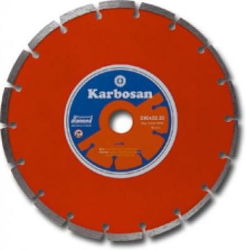 KARBOSAN Segmentli Elmas Kesme Taşı 180 x 2.2 x 22