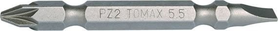 TOMAX Çift Taraftlı Bits Uç PH2-PZ2 x 65 (20 Adet)