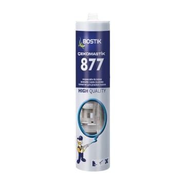 BOSTİK Çeko 877 Duşakabin Silikonu - 25 ADET