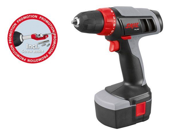 SKIL 2017 Akülü Vidalama Makinesi 14,4 Volt