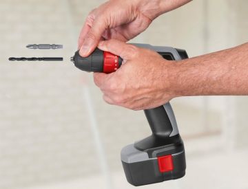 SKIL 2017 Akülü Vidalama Makinesi 14,4 Volt (Çift Akü)