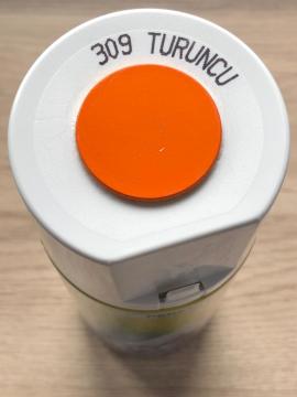 AKÇALI 309 Turuncu Sprey Boya 400 ML