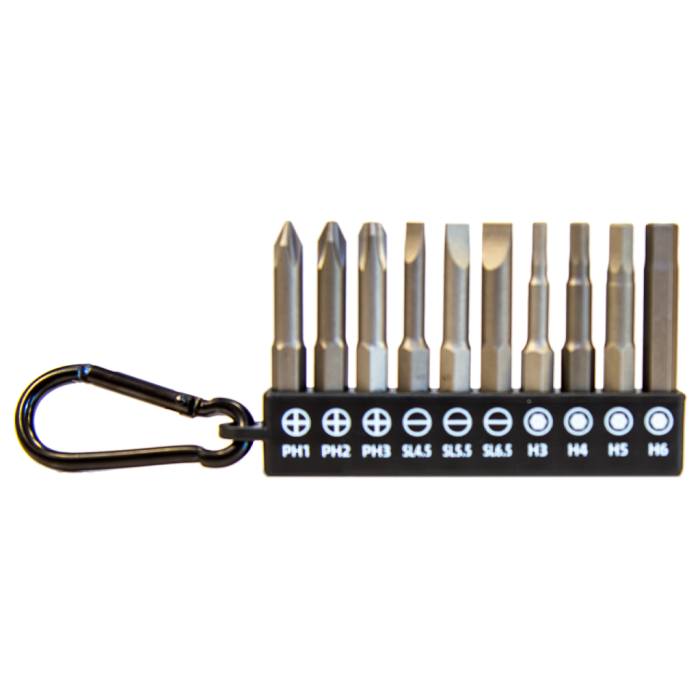 10 Parça 50mm S2 Manyetik Bits Seti - A Grubu