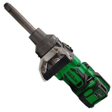 HaisPro (RB-828L) -  Uzun - 1'' - 42 Volt - 16 Amper 4000 Nm Akülü Profesyonel Darbeli Somun Sıkma Seti - Çift Akülü