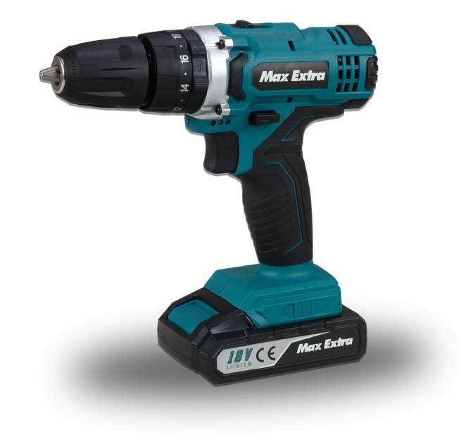 MAX EXTRA MXP1960D - 32 Nm Akülü Darbeli Matkap Vidalama 18 Volt - 1.5 Amper