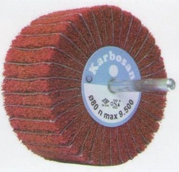KARBOSAN Saplı Zımparalı Elyaf Mop 30 x 30 Kombi 100 Kum (10 Adet)