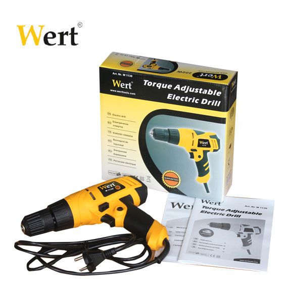 WERT W 1130 Tork Ayarlı Vidalama Matkap 280 Watt