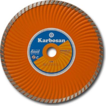 KARBOSAN Turbo Kanallı Elmas Kesme Taşı 180 x 2.4 x 22