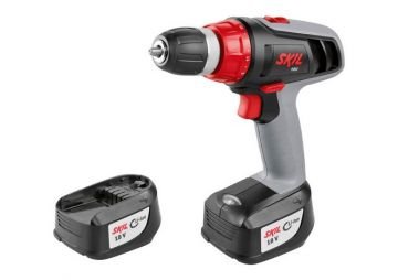 SKIL 2531 Lityum İyon Akülü Vidalama Makinesi 18 Volt (Çift Akü)