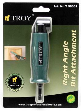 TROY T 90001Bits Uç için Açılı Matkap Adaptörü 90°