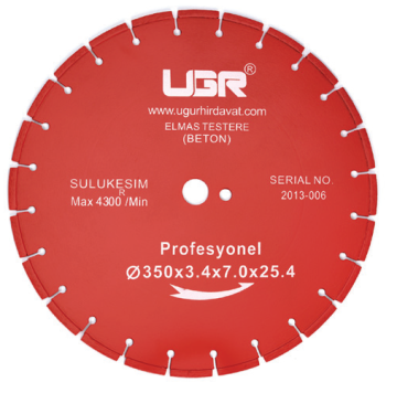 UGR Sulu ve Kuru Beton Kesme Testeresi