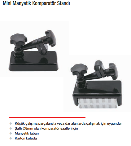 WERKA Mini Manyetik Komparatör Standı