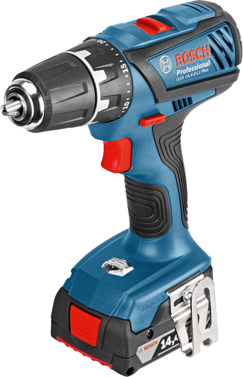 BOSCH GSR 14,4-2-LI Plus Akülü Vidalama -L-Boxx / 2 Akü
