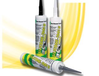 DEN BRAVEN 1001 U Genel Amaçlı Asetik Silikon (Koli Fiyatı) 280 ml Şeffaf (25 Adet)