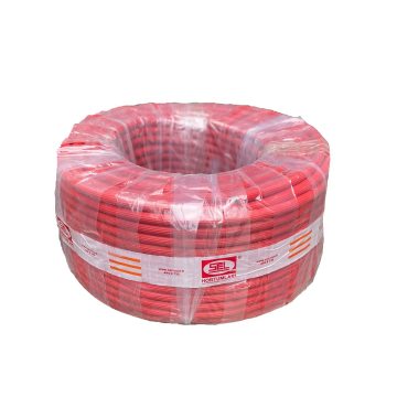 SEL Thermo - 3/8 - 10x17mm - Kırmızı Hava Hortumu - 100 Metre
