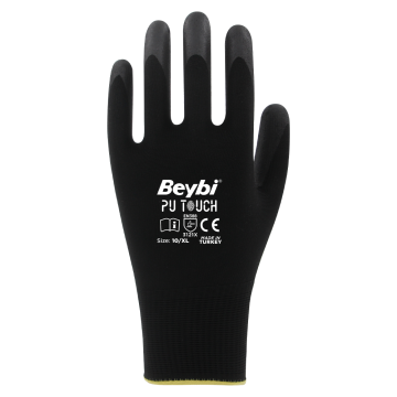 BEYBİ Pu Touch Poliüretan Kaplı Polyester Eldiven