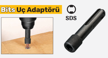SGS1831 SDS Plus Manyetik Bits Uç Adaptörü