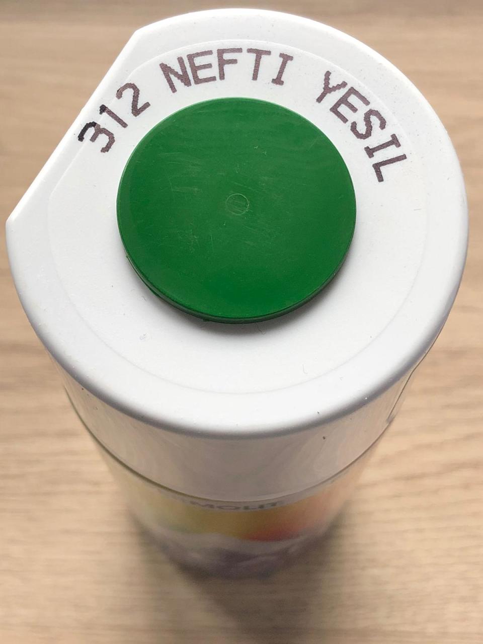 AKÇALI 312 Nefti Yeşil Sprey Boya 400 ML