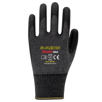 BEYBİ B-FLEX110 Likralı Nitril Özel İş Eldiveni 144 Çift