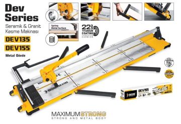 SGS105 Dev Serisi Seramik Granik Fayans Kesme Makinası 135 - 1350mm