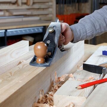 WORKPRO WP252001 230MM Ahşap Saplı Profesyonel Marangoz Ahşap Rendesi