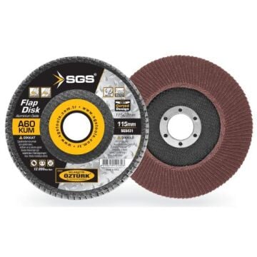 SGS431 - SGS FLAP DİSK 115MM AO 60KUM