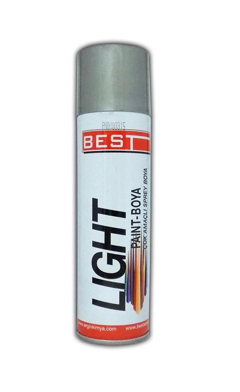 BEST Gümüş Gri Beyaz Sprey Boya 250 ML