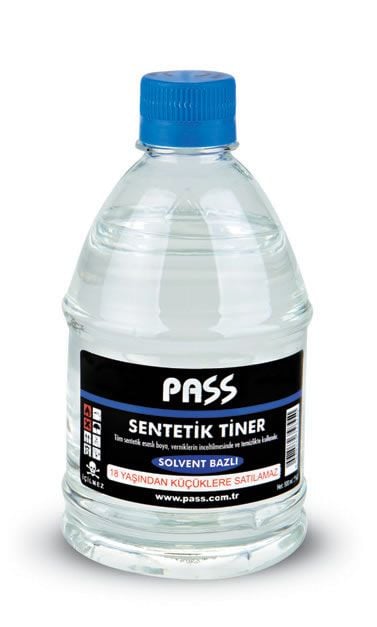PASS Sentetik Tiner Solvent Bazlı - 400 gram ( 35 Adet )
