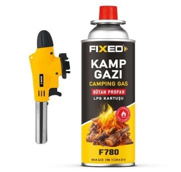 SGS782 Kamp Gazı Ocağı Çakmaklı Mangal Kamp Pürmüz Ateş Yakma Seti