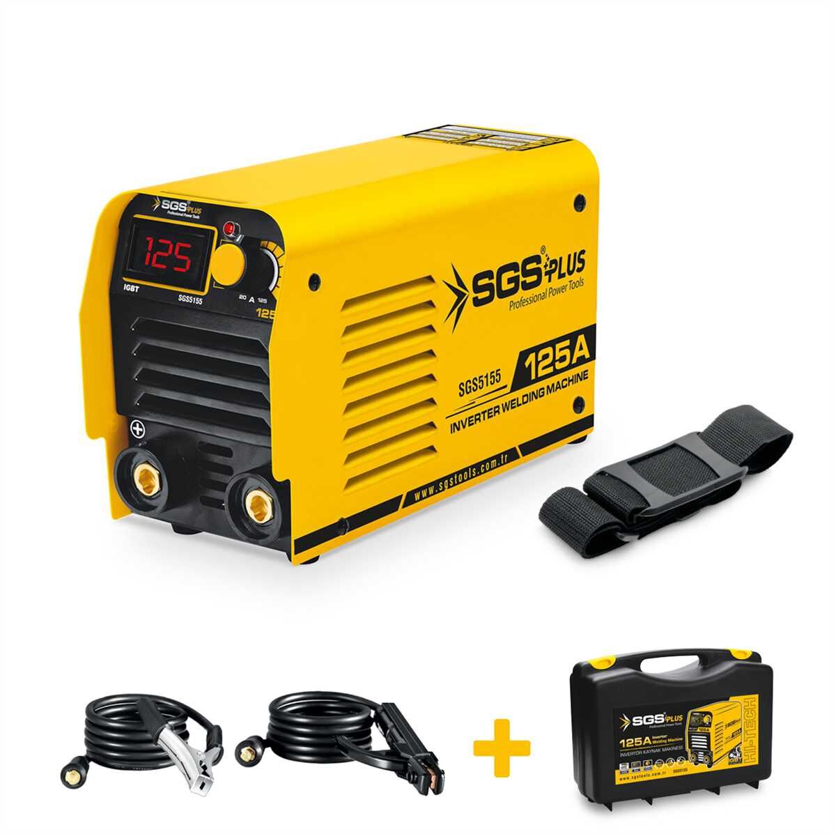 SGS5155 Profesyonel 125 Amper İnvertör Kaynak Makinesi