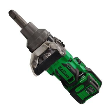 HaisPro (RB-828) -  Kısa- 1'' - 42 Volt - 16 Amper 4000 Nm Akülü Profesyonel Darbeli Somun Sıkma Seti - Çift Akülü