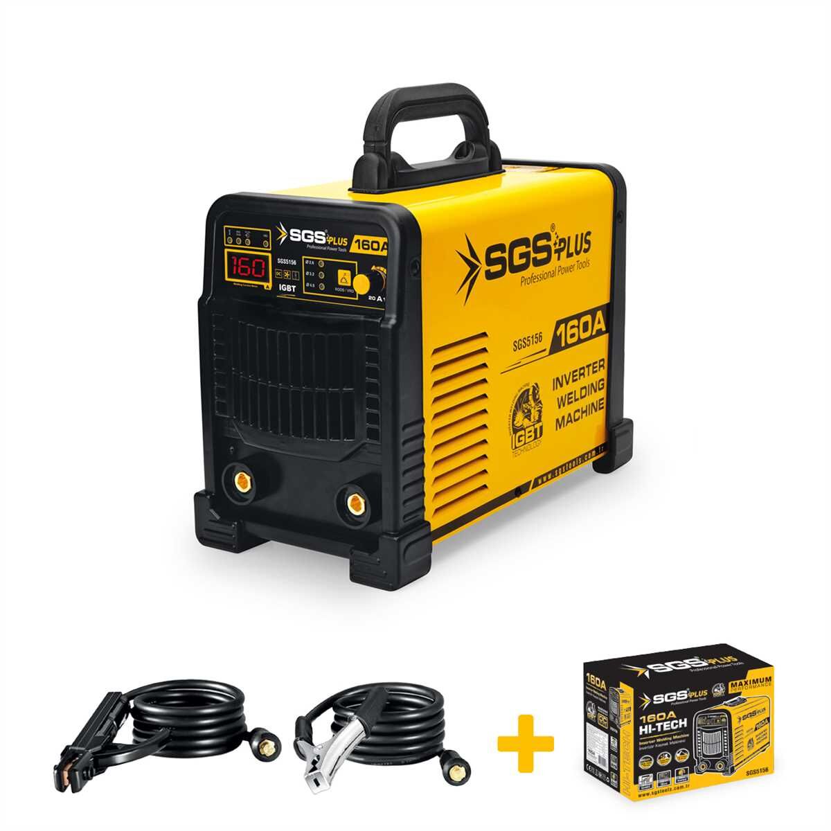 SGS5156 Profesyonel 160 Amper İnvertör Kaynak Makinesi