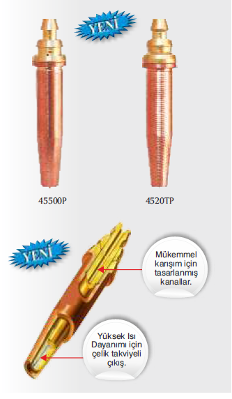 YILDIZ Kesme Lüleleri Otomatik - CNC Makineler İçin