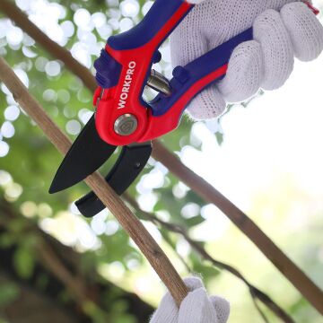 WORKPRO WP332010 Profesyonel Bağ Bahçe Dal Budama Makası