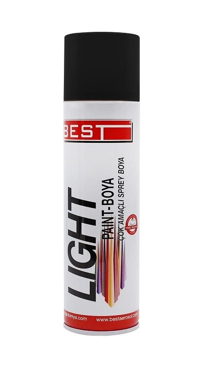BEST Parlak Siyah Sprey Boya 250 ML