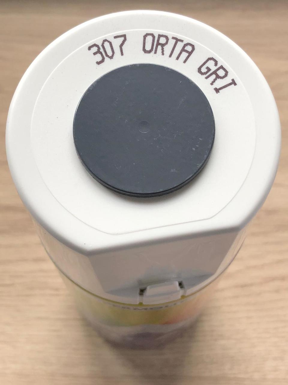 AKÇALI Orta Gri Ral 307 Sprey Boya 400 ML