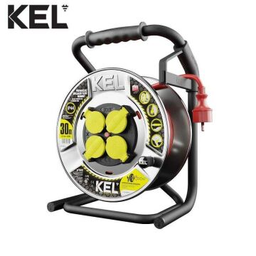 KEL 3 x 2.5mm2 Profesyonel Kaliteli Uzatma Kablosu Prizli 40 Metre