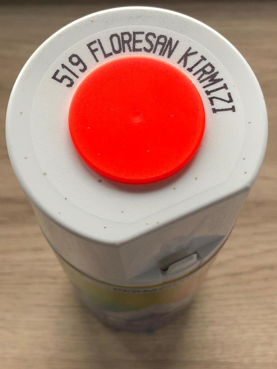 AKÇALI 519 Floresan Kırmızı Sprey Boya 400 ML