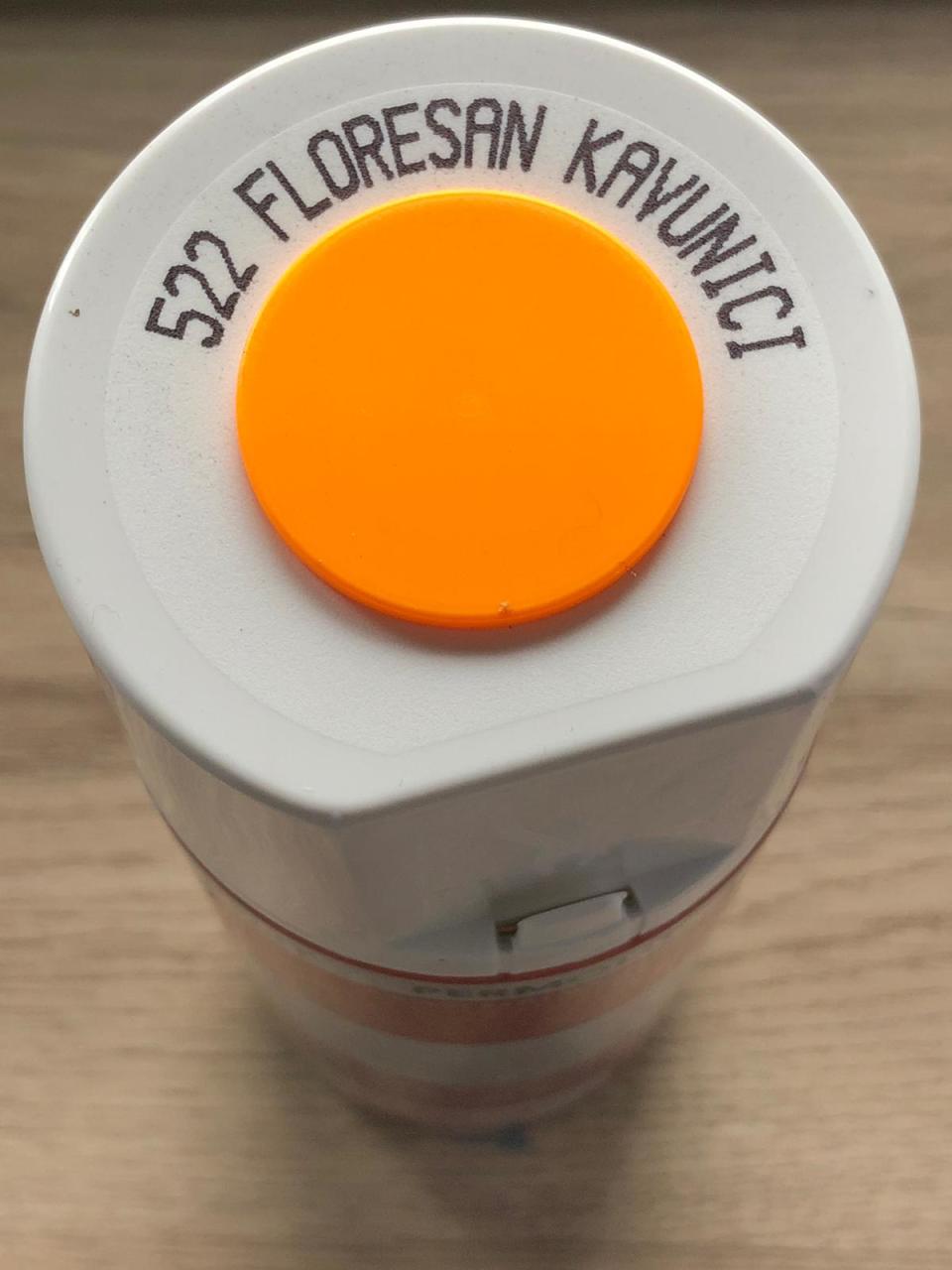 AKÇALI 522 Floresan Kavuniçi Sprey Boya 400 ML