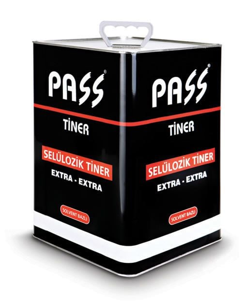 PASS Selülozik Tiner Solvent Bazlı -11 Litre